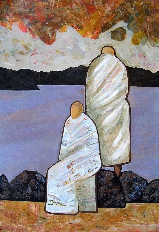 Сиреневая река