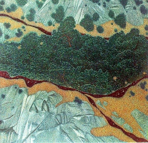 Сосны и скалы