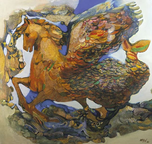Оригинальное произведение «Триединство», автор Шалва Бедоев